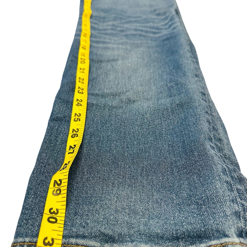 American Eagle Straight Denim Jeans Bundle - Light & Dark Wash Pair Mens 31x32 - Picture 11 of 15